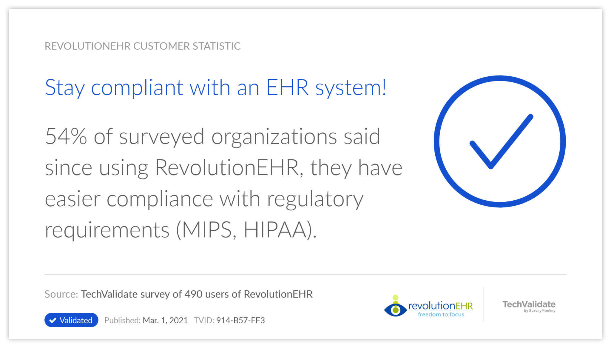 54 percent positive results with ehr system